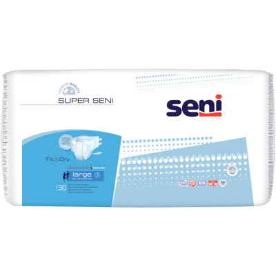 Підгузники для дорослих SUPER SENI large 30 шт 5900516691417